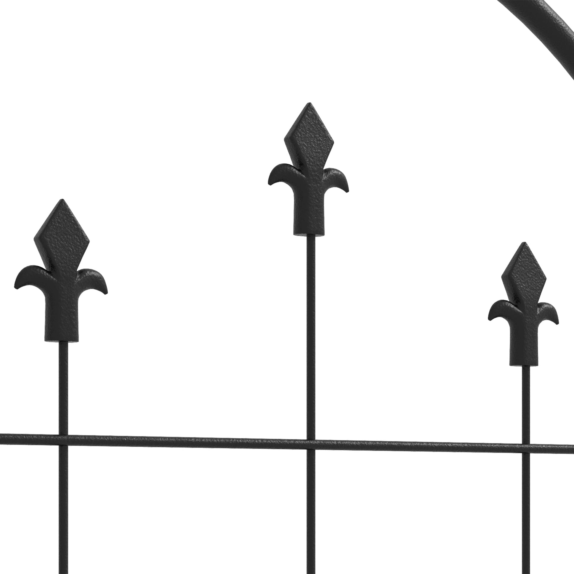 2 Pack Garden Trellis, 20" x 71" Plant Support Metal Trellis for Climbing Plants Flowers, Arrow Design