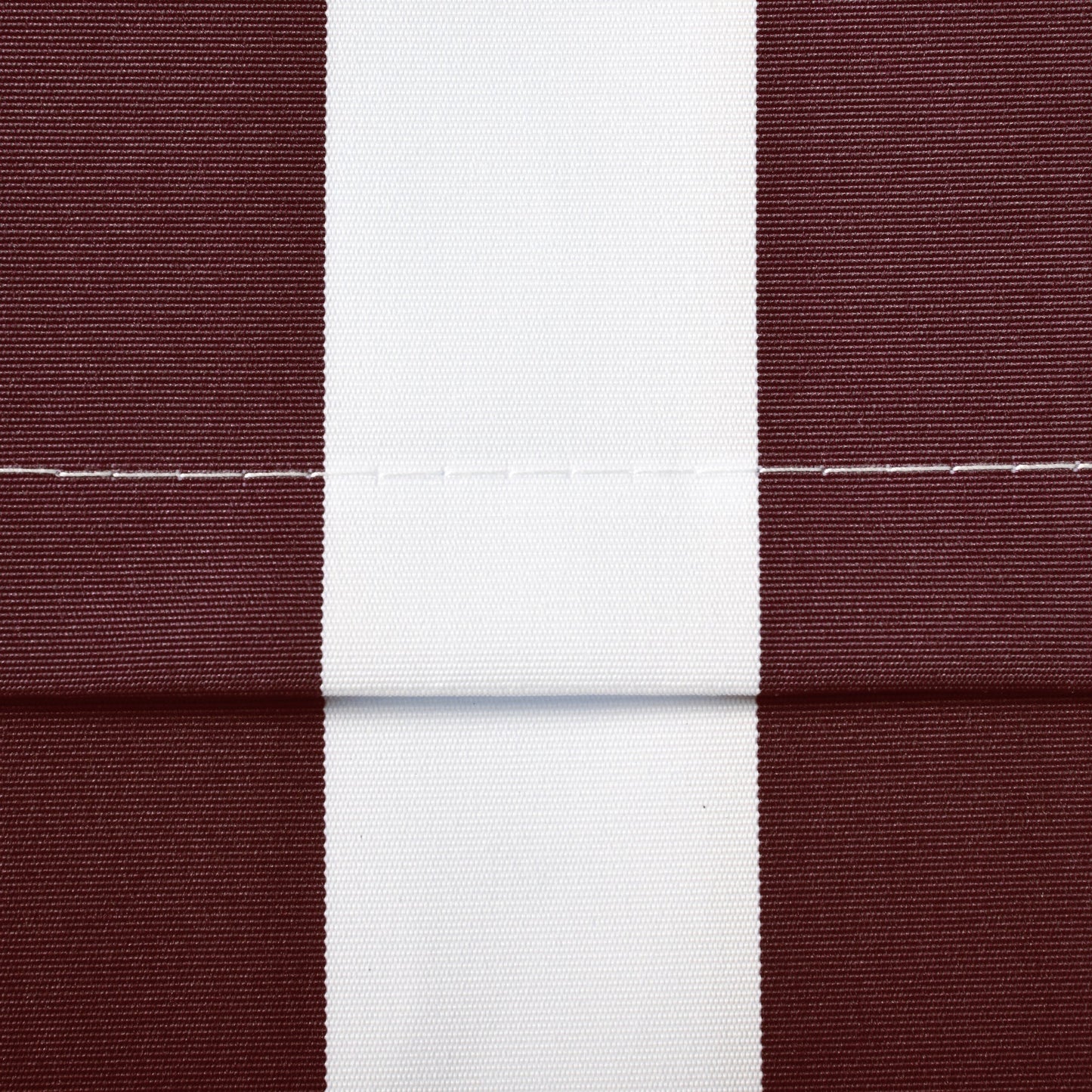 9' x 8' Retractable Awning Fabric Replacement Outdoor Sunshade Canopy Awning Cover, UV Protection, Red and White