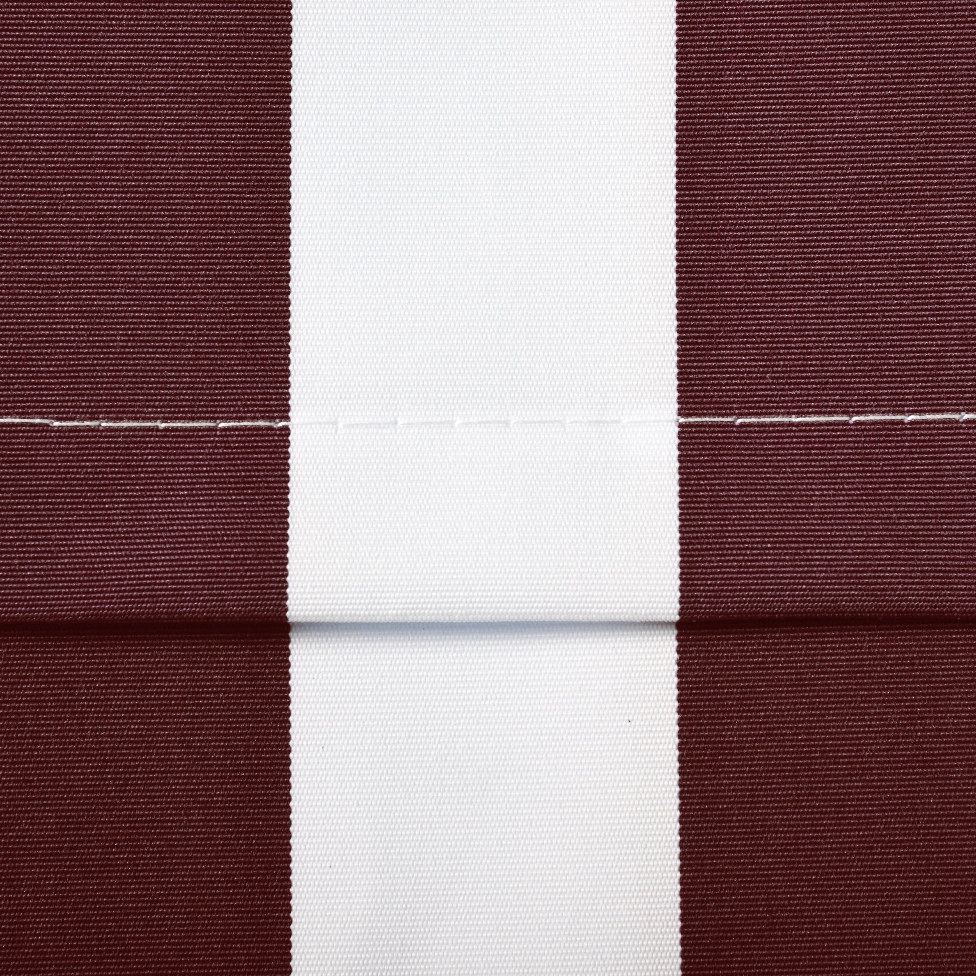 9' x 8' Retractable Awning Fabric Replacement Outdoor Sunshade Canopy Awning Cover, UV Protection, Red and White