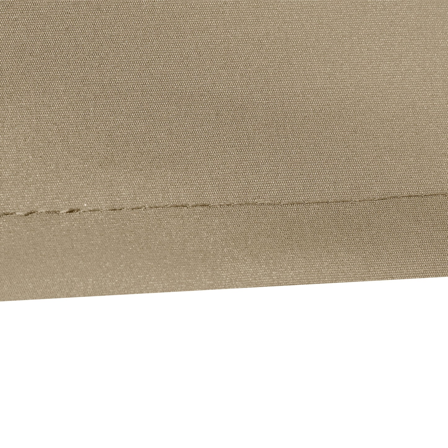 13' x 8' Retractable Awning Fabric Replacement Outdoor Sunshade Canopy Awning Cover, UV Protection, Beige