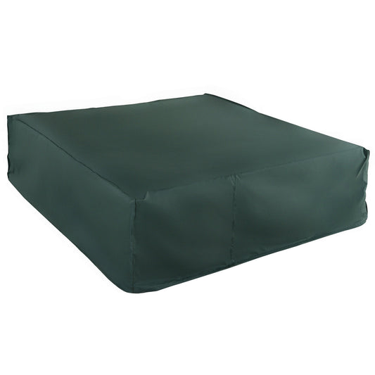 7.5 x 7.5FT Large Patio Garden Furniture Set Cover 600D Oxford Square Waterproof, Green