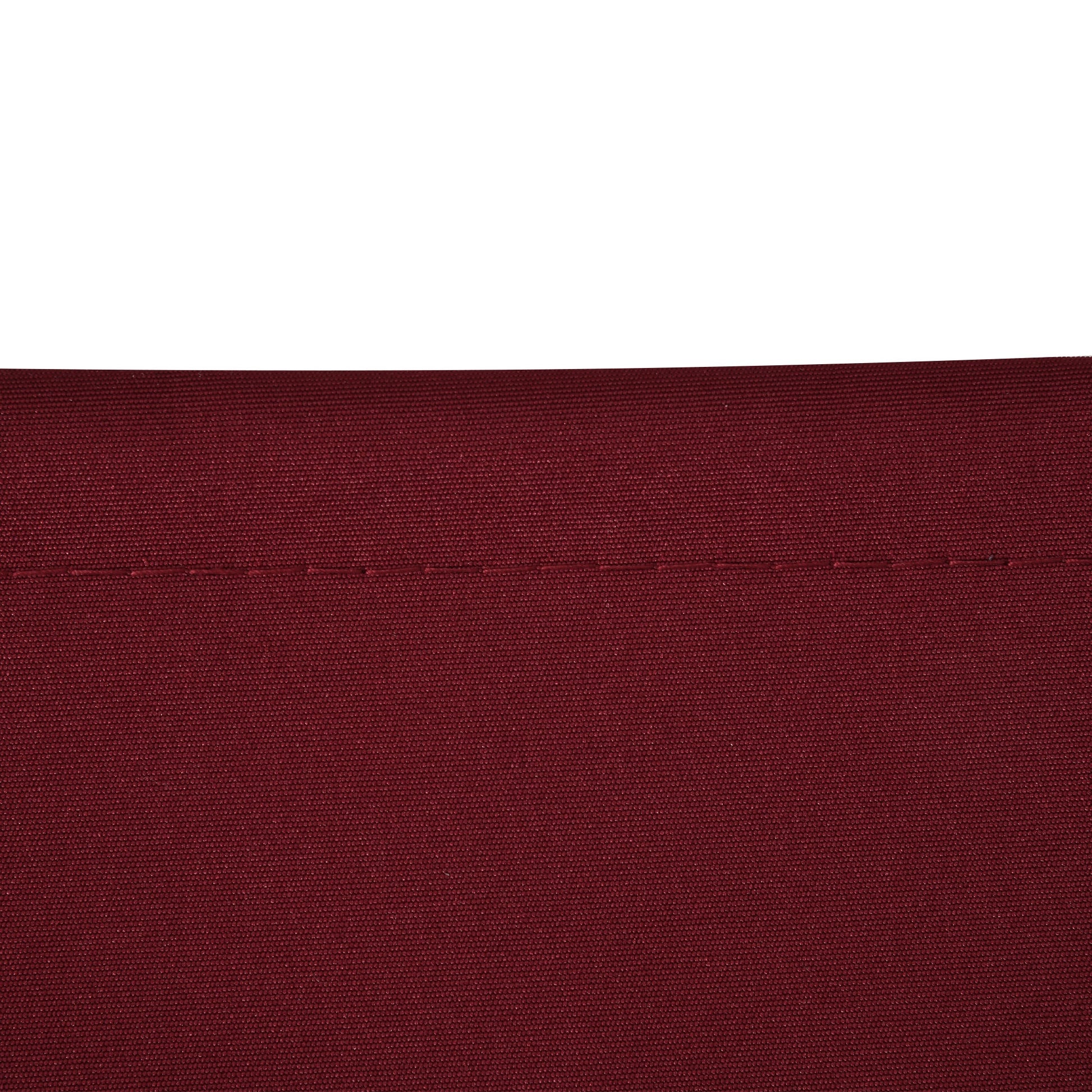 9' x 8' Retractable Awning Fabric Replacement Outdoor Sunshade Canopy Awning Cover, UV Protection, Wine Red