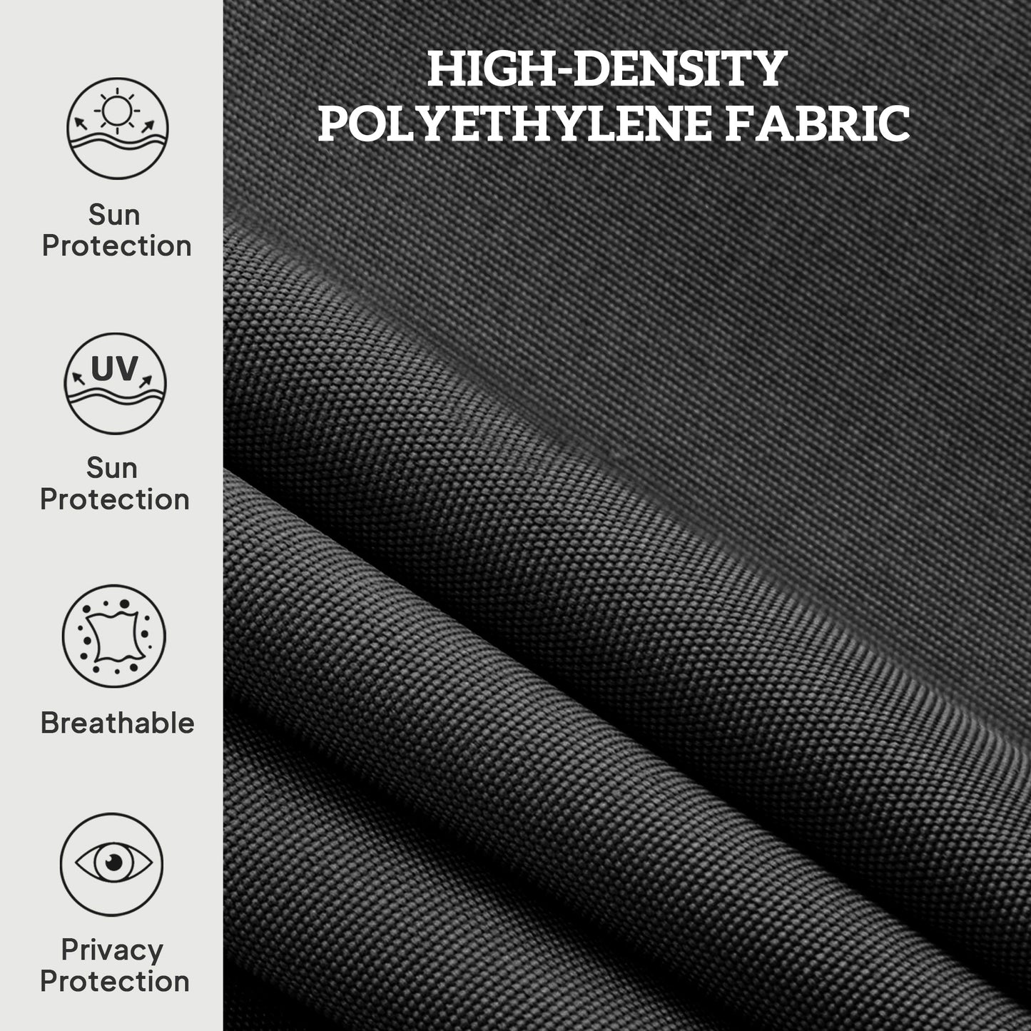 8'W x 6'H Roller Shades, Outdoor Blinds Cordless Roll Up Shade for Porch Balcony Gazebo, Black