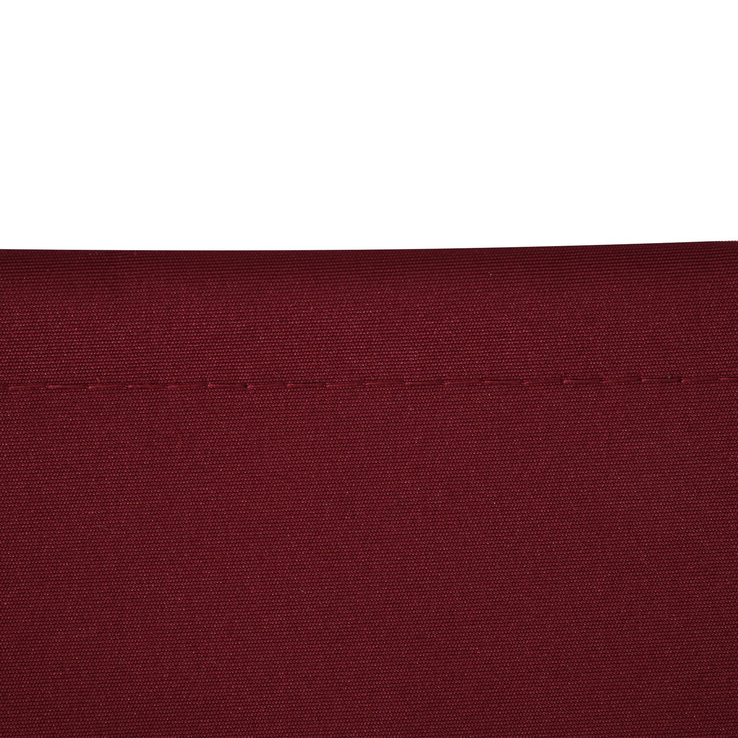 11' x 10' Retractable Awning Fabric Replacement Outdoor Sunshade Canopy Awning Cover, UV Protection, Wine Red