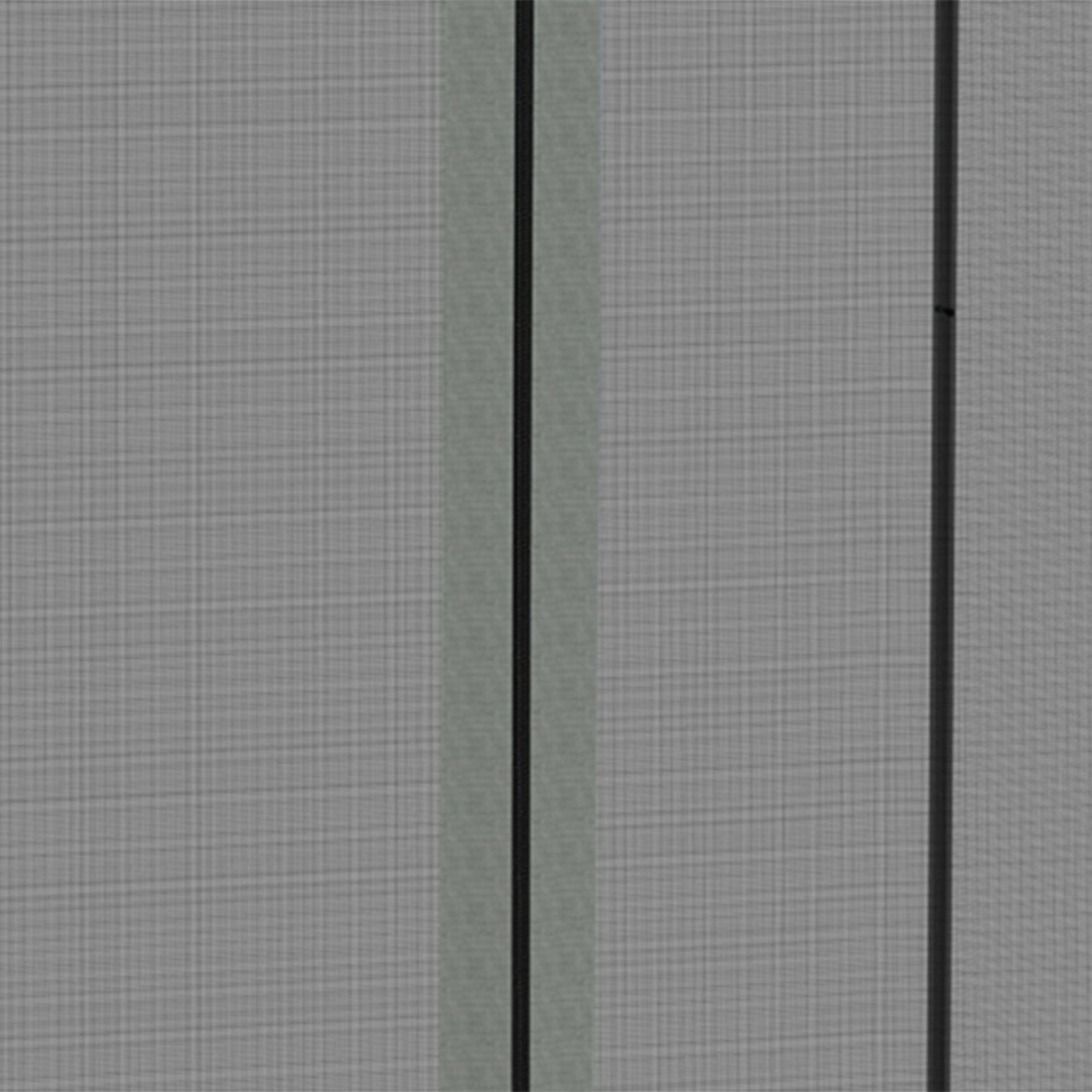 Replacement Mosquito Netting for Gazebo 10' x 10' Black Screen Walls for Canopy with Zippers for Parties and Outdoor Activities, Dark Grey
