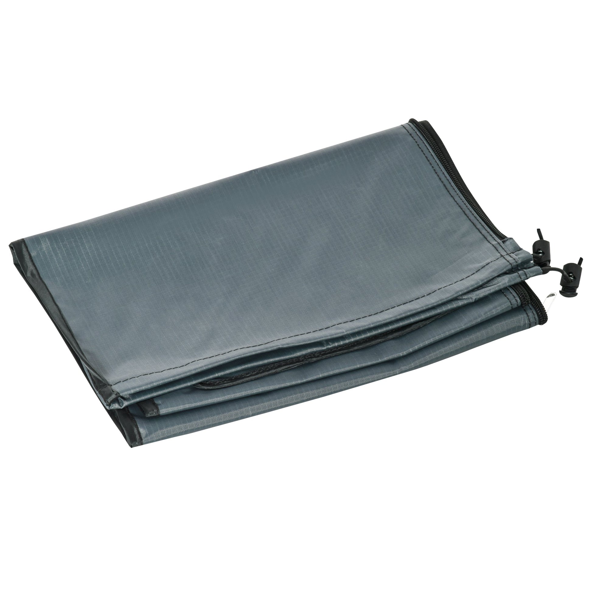 Parasol Cover, Cantilever Umbrella Protector with Zipper for Outdoor, Garden, Patio, Grey