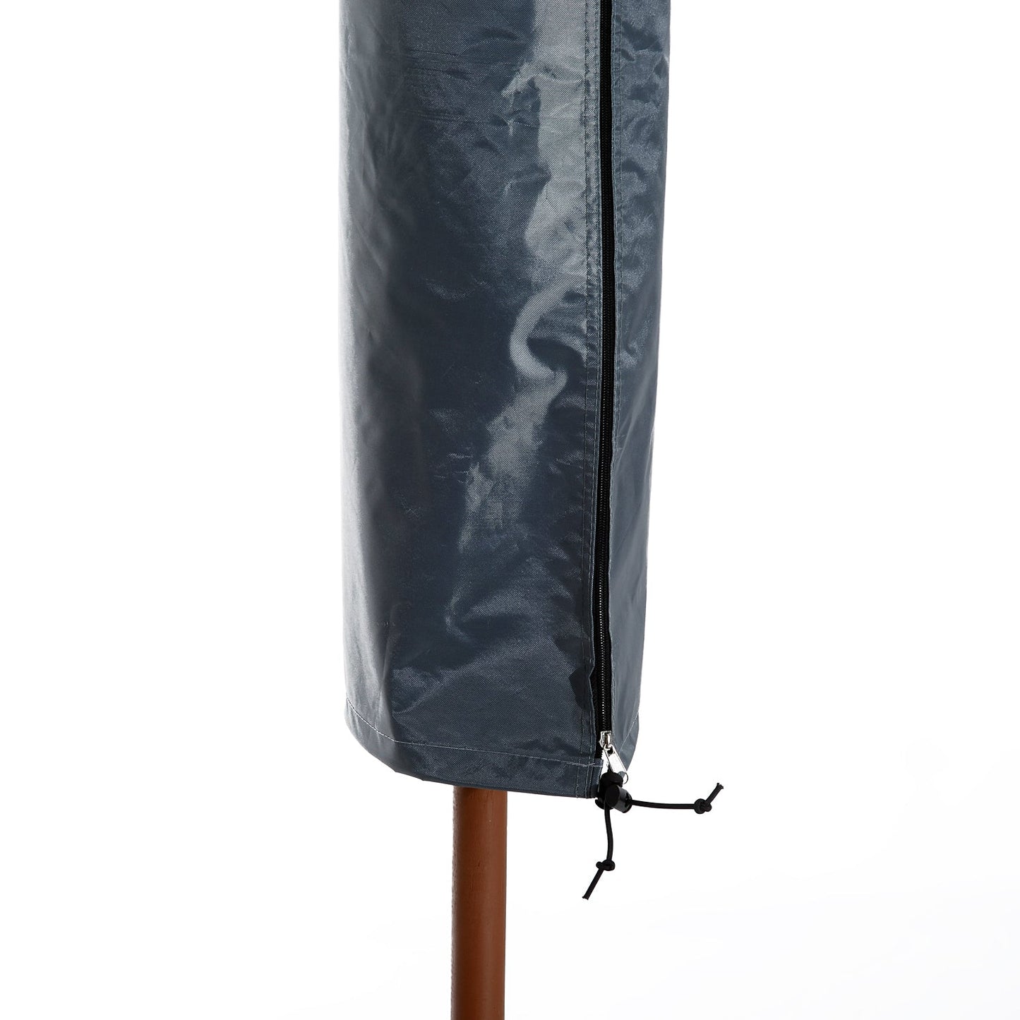 Parasol Cover, Cantilever Umbrella Protector with Zipper for Outdoor, Garden, Patio, Grey