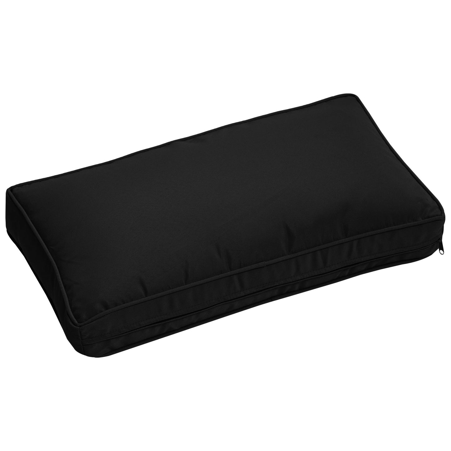 14Pcs Outdoor Cushion Covers, Patio Cushion Covers Replacement for Rattan Sofa Set - No Cushion Included, Black