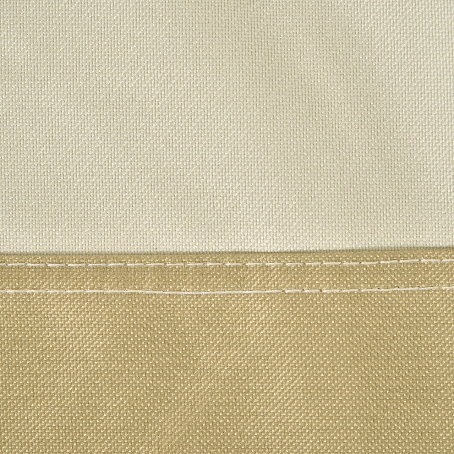 Waterproof Patio Umbrella Cover for 10ft to 13ft Outdoor Offset Umbrella with Zipper, Beige and Coffee