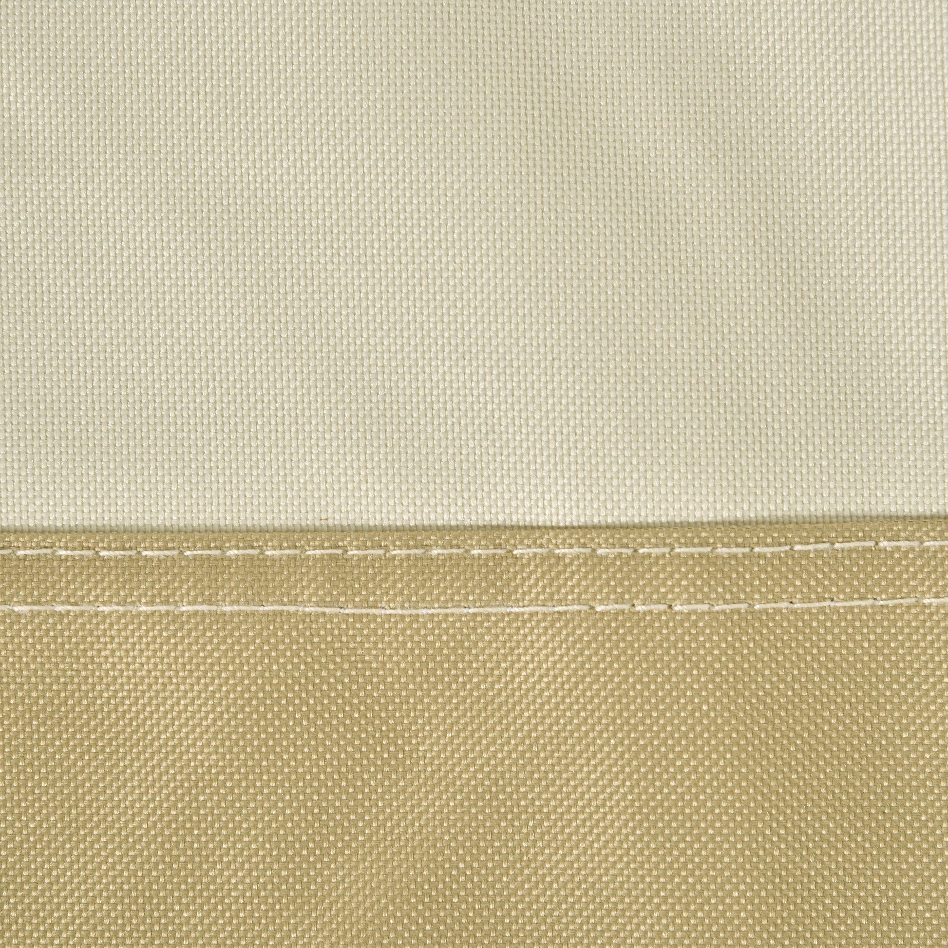 Waterproof Patio Umbrella Cover for 10ft to 13ft Outdoor Offset Umbrella with Zipper, Beige and Coffee