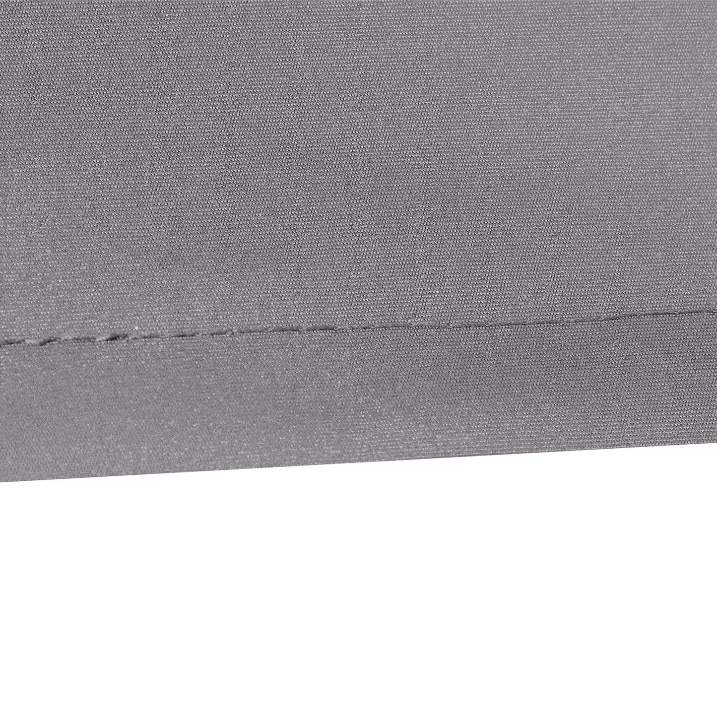 11' x 10' Retractable Awning Fabric Replacement Outdoor Sunshade Canopy Awning Cover, UV Protection, Light Grey