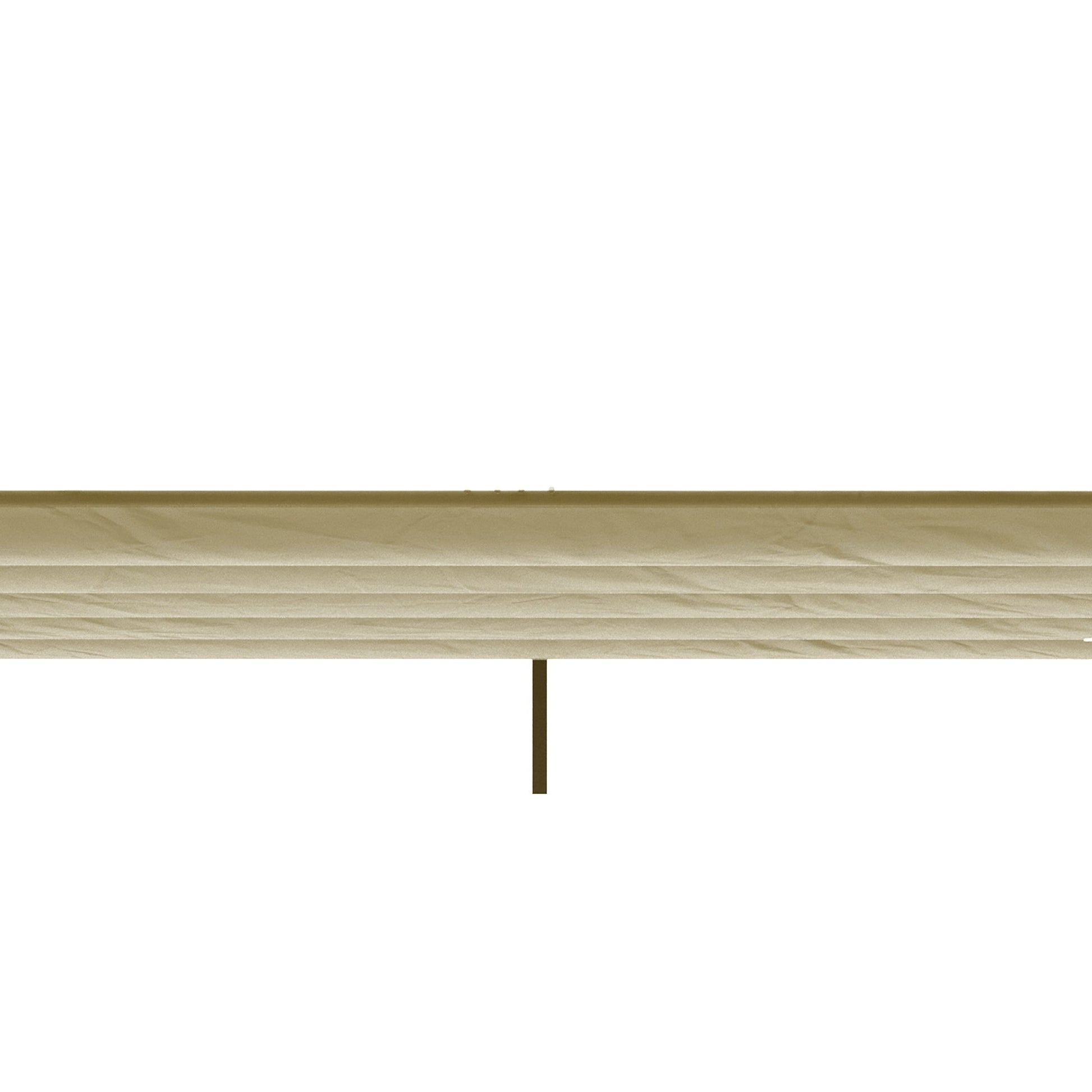 Retractable Replacement Pergola Canopy for 10' x 10' Pergola, Pergola Cover Replacement, Beige