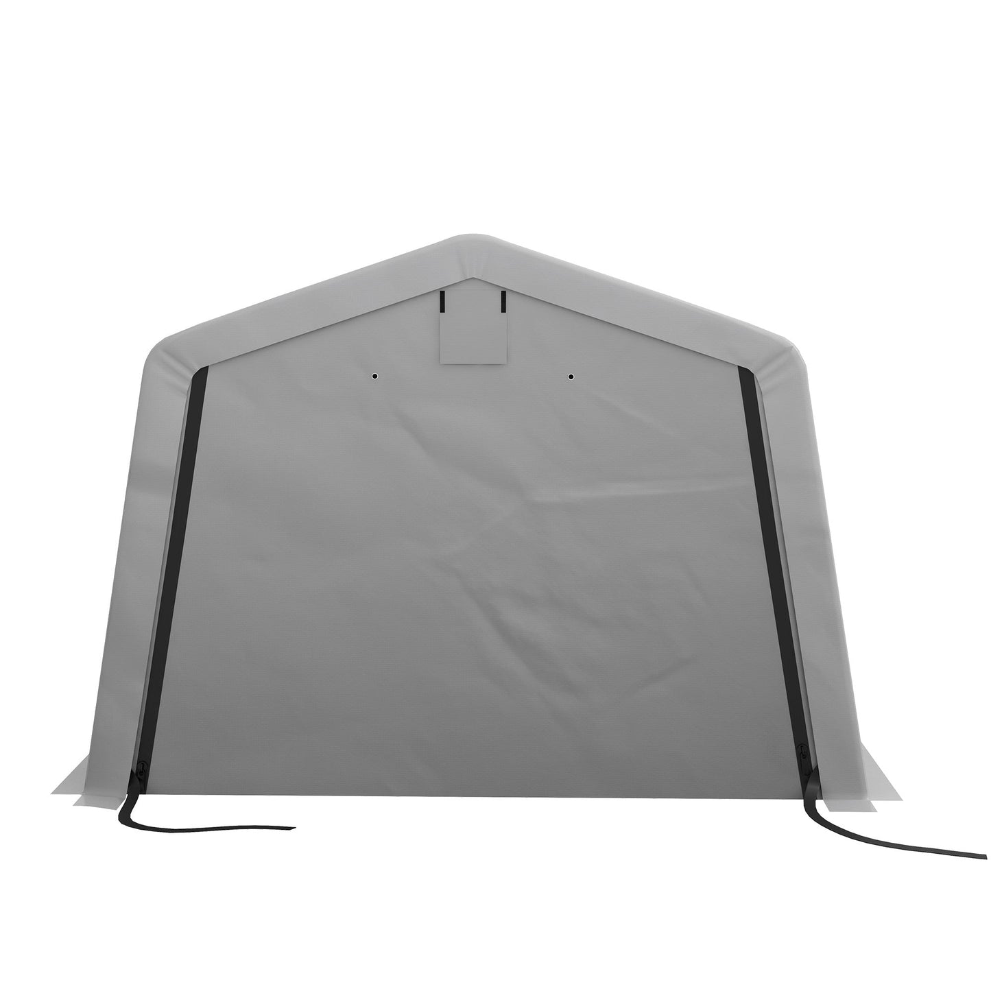 11' x 20' Heavy Duty Carport, Portable Garage Canopy Tent with 2 Ventilation Windows and Large Door, for Car, Truck, Boat, Motorcycle, Bike, Garden Tools, Grey
