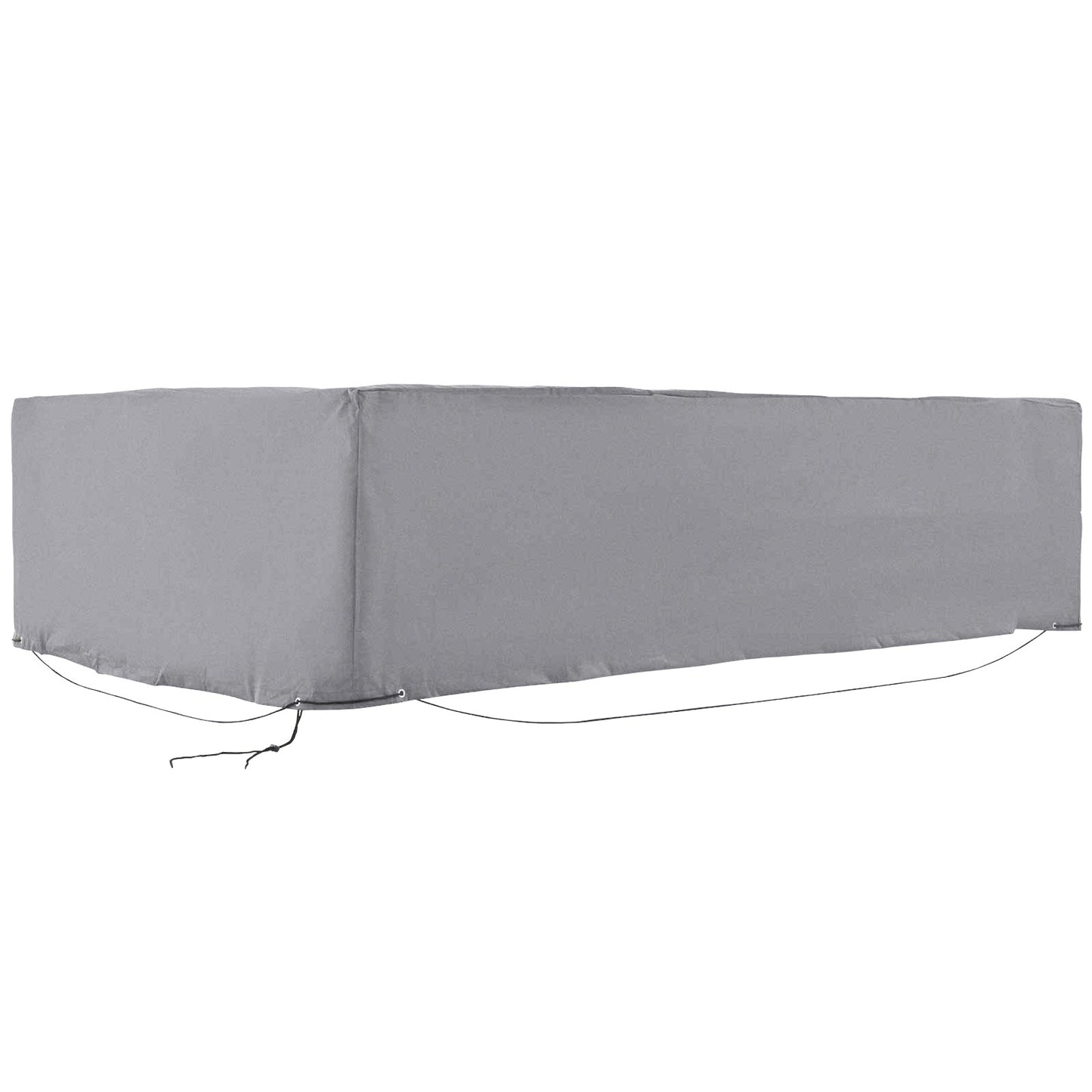 Patio Furniture Covers, Waterproof, Windproof and Anti-UV 300D Oxford Fabric Large Outdoor Furniture Cover for Outdoor Sectional Sofa Set, 97" x 65" x 26", Grey