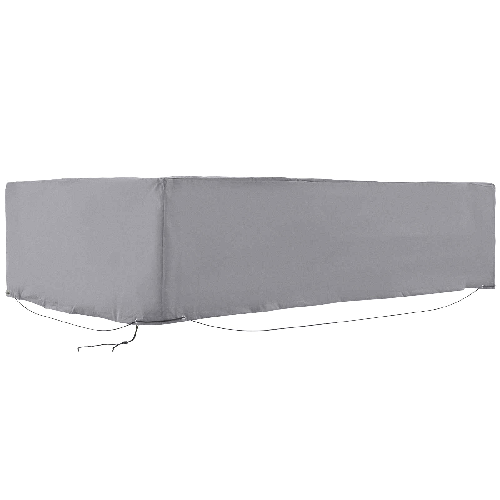 Patio Furniture Covers, Waterproof, Windproof and Anti-UV 300D Oxford Fabric Large Outdoor Furniture Cover for Outdoor Sectional Sofa Set, 97" x 65" x 26", Grey