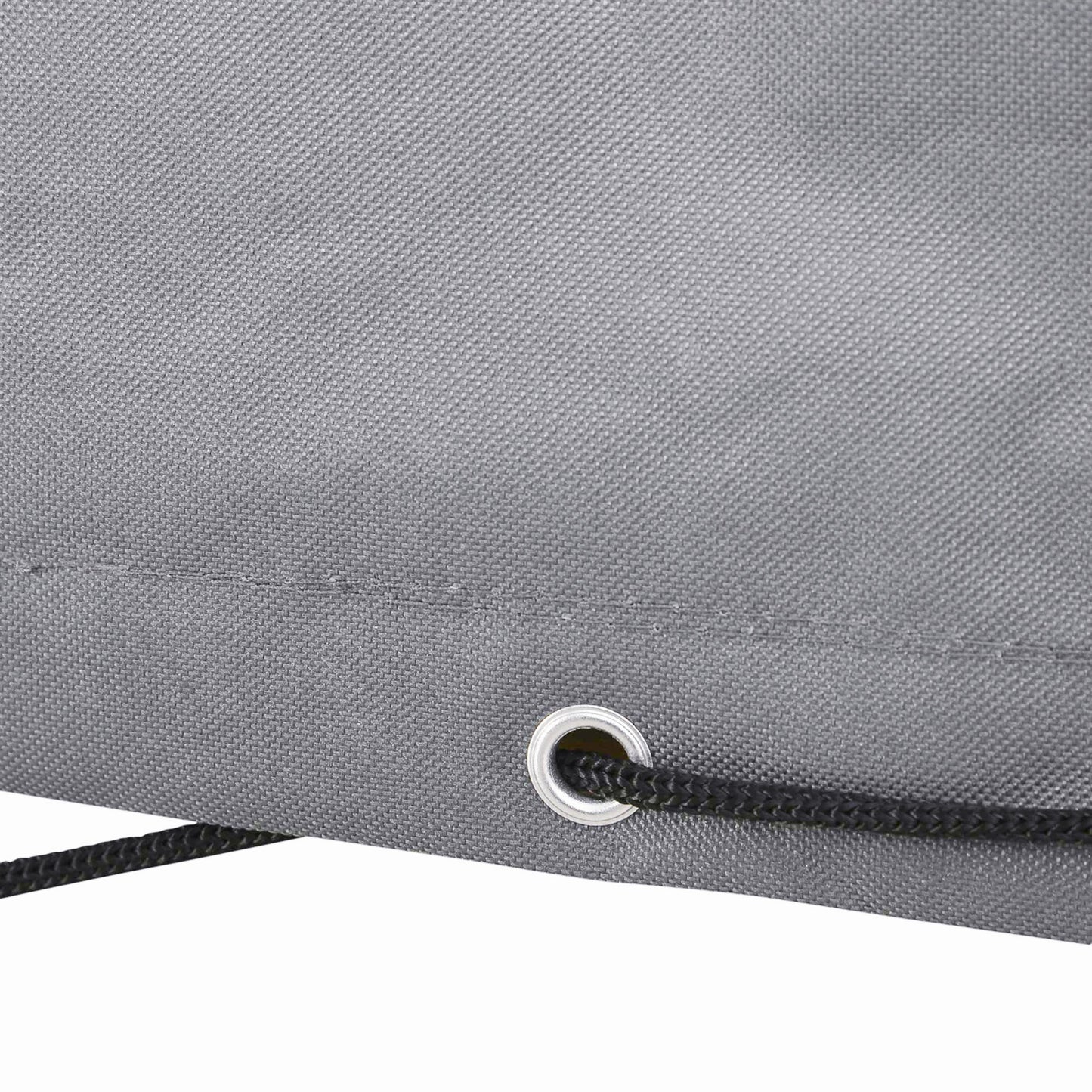 Patio Furniture Covers, Waterproof, Windproof and Anti-UV 300D Oxford Fabric Large Outdoor Furniture Cover for Outdoor Sectional Sofa Set, 97" x 65" x 26", Grey