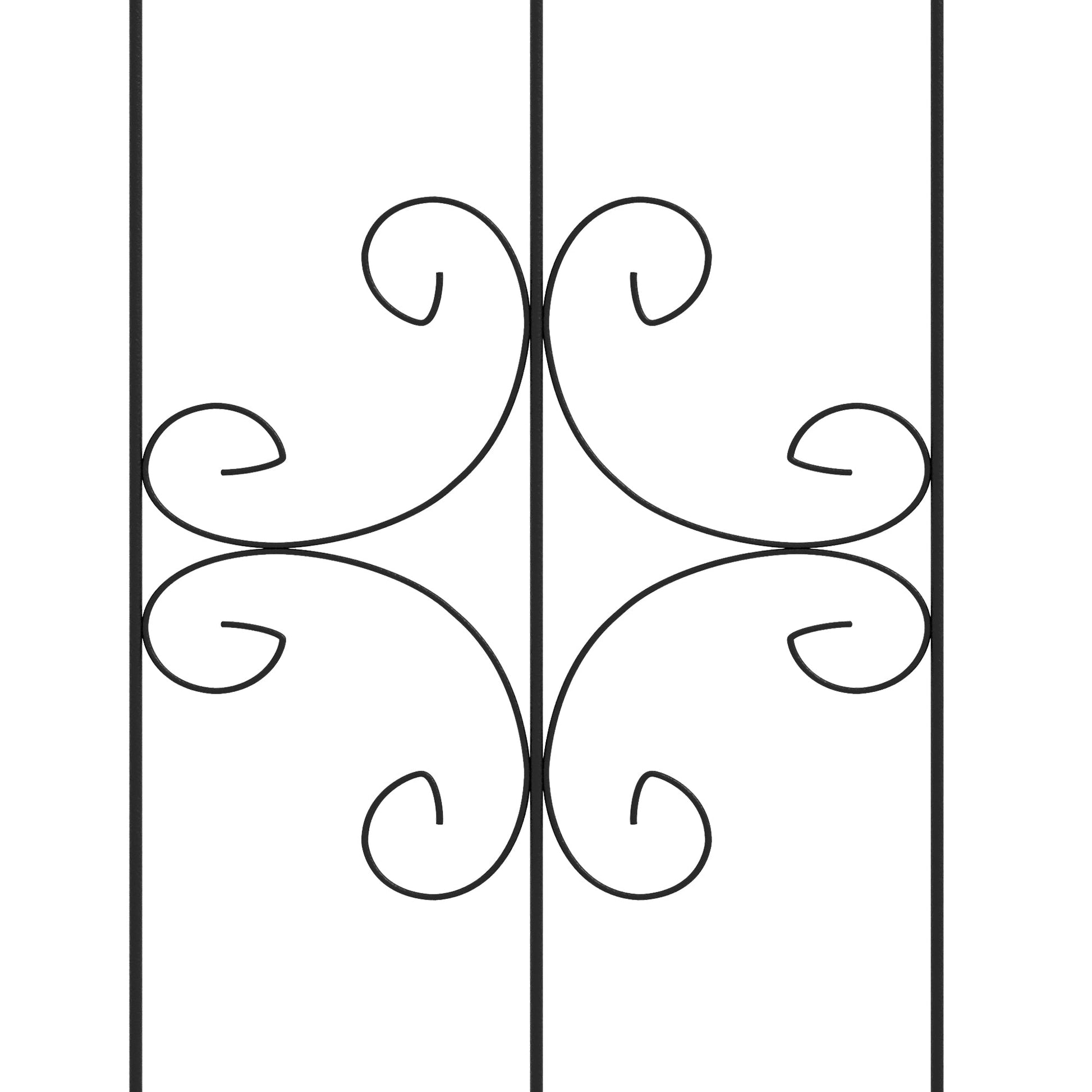 4 Pack Garden Trellis, 20" x 71" Plant Support Metal Trellis for Climbing Plants Flowers, Arrow Design