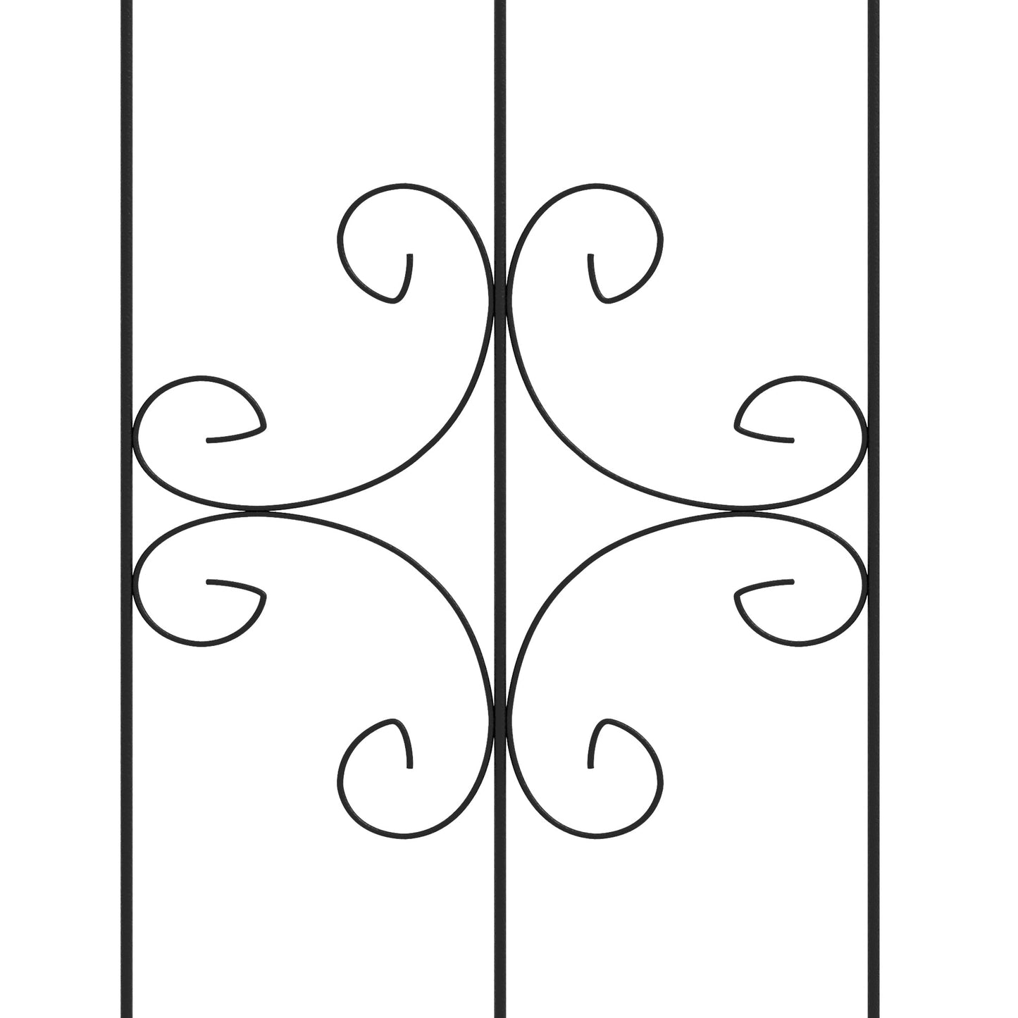4 Pack Garden Trellis, 20" x 71" Plant Support Metal Trellis for Climbing Plants Flowers, Arrow Design