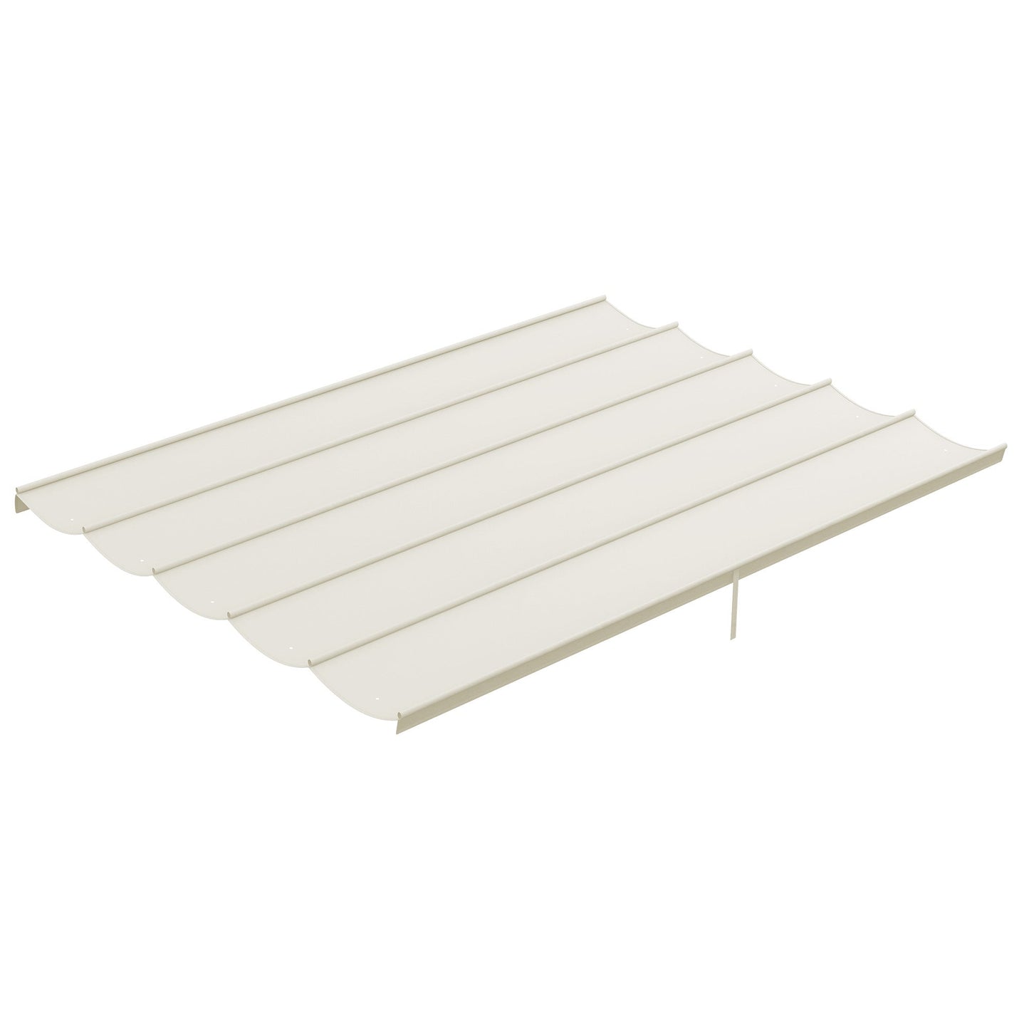 Retractable Replacement Pergola Canopy for 10' x 13' Pergola, Pergola Cover Replacement, Cream White