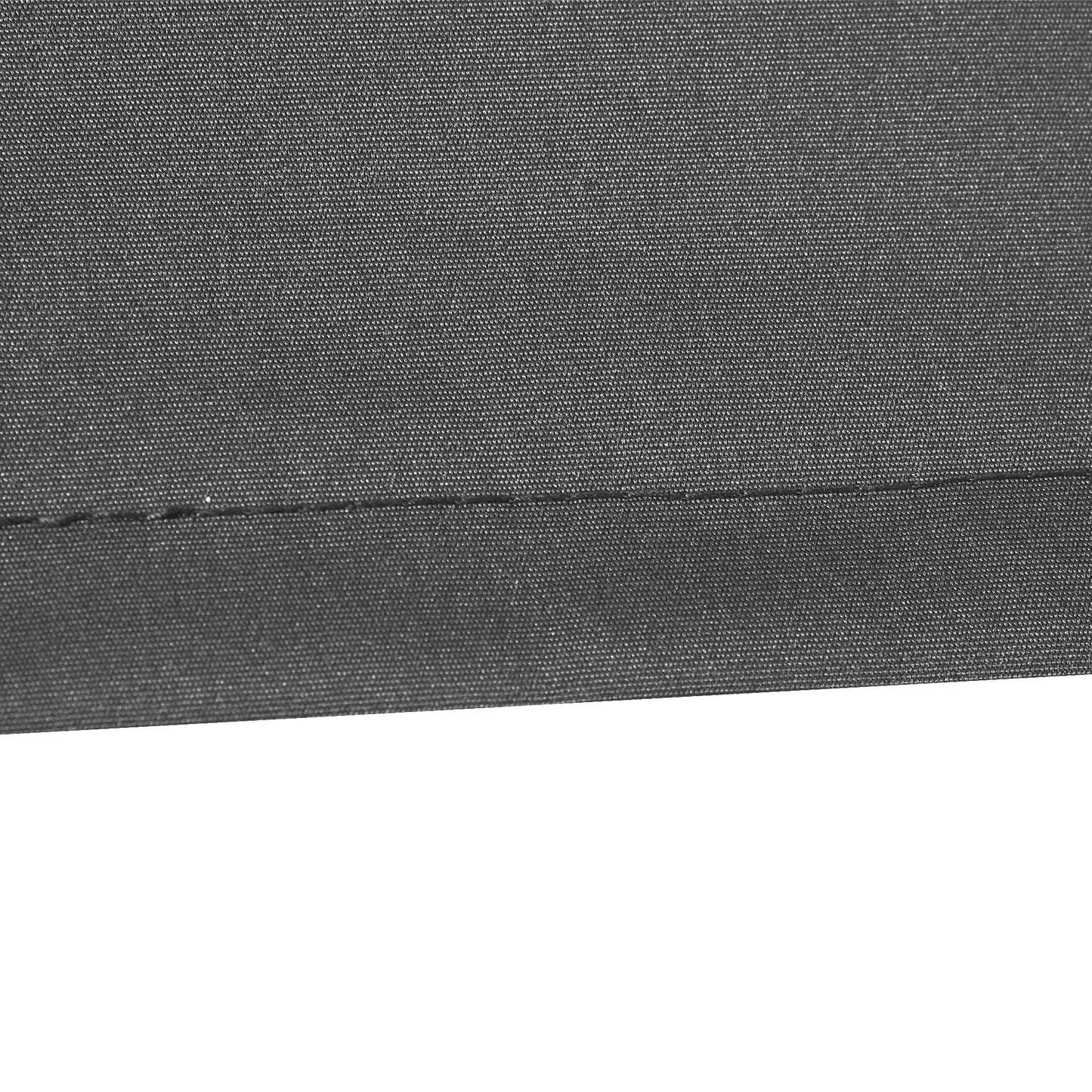 10' x 8' Retractable Awning Fabric Replacement Outdoor Sunshade Canopy Awning Cover, UV Protection, Grey