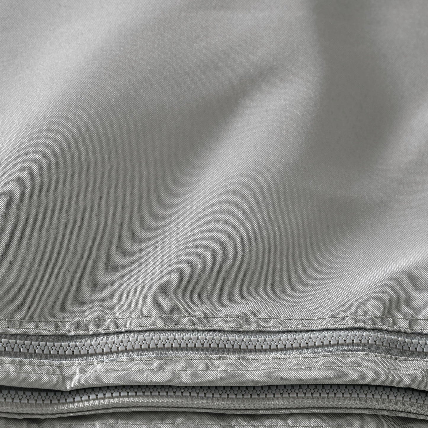 Replacement Gazebo Curtains with Zipper, 4-Panel Universal Gazebo Privacy Sidewall for Most 10' x 13' Gazebo Canopy Pavillion, Hooks/C-Rings Included, Grey